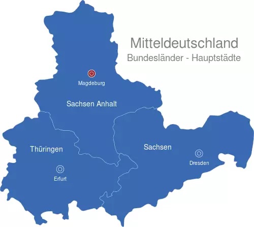 Headhunter aus Mitteldeutschland, Sachsen, Sachsen-Anhalt, Thüringen, Leipzig, Dresden, Erfurt, Zwickau